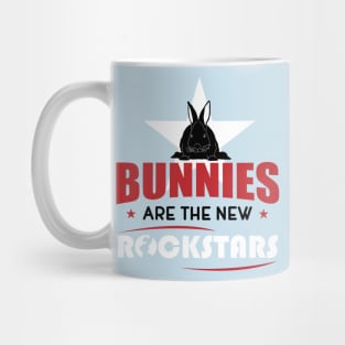 Bunnies are rockstars Mug